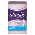 Thin Liners, Regular, 60/Pack, 12 Pack/Carton S287