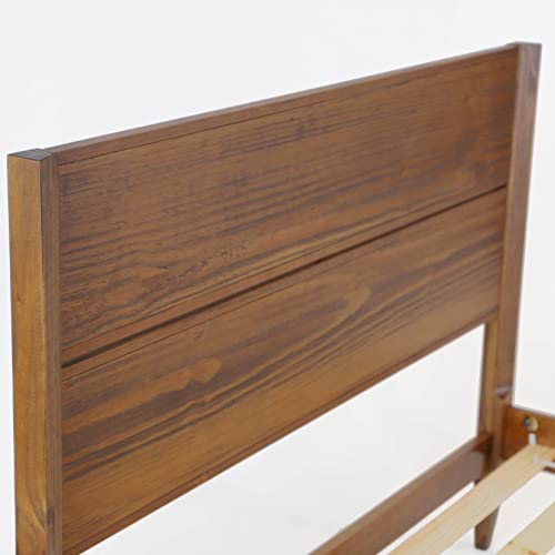 Queen Size Solid Wood Platform Bed K237890