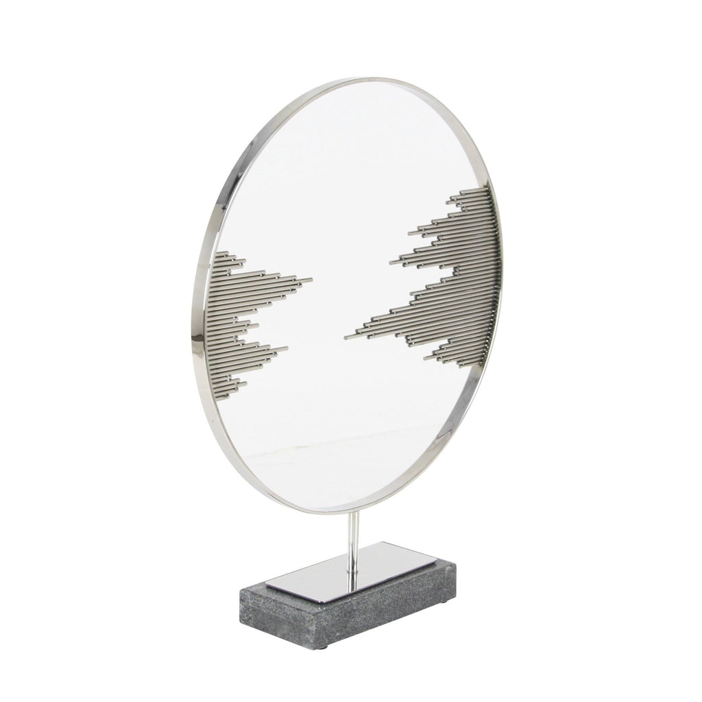 Stainless Steel Marble Decor P3554