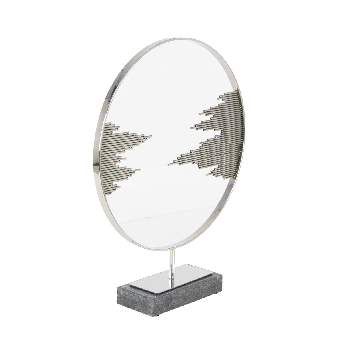 Stainless Steel Marble Decor P3554