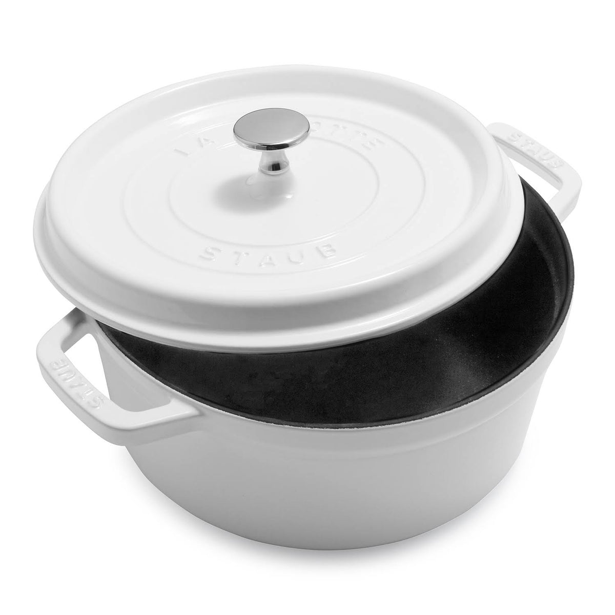 Dark Blue Cast Iron 4-Quart Round Cocotte R141703