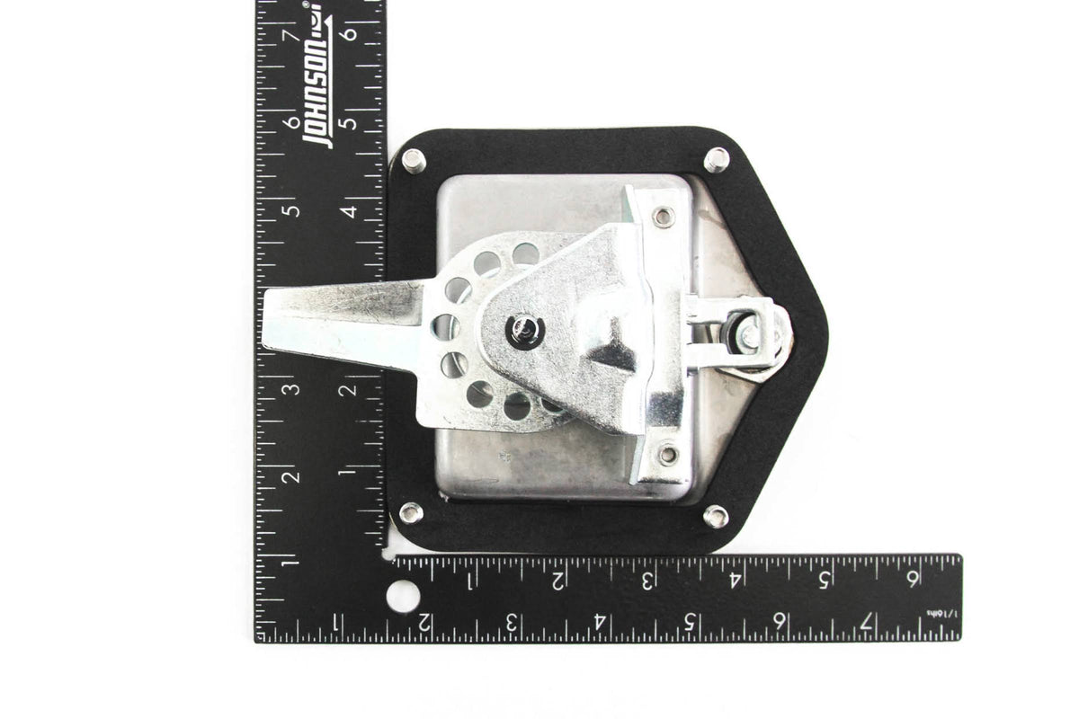 2 Folding T Handle Single Point Latch Blind Studs Cylinder Gasket Keys Camper RV Z484831