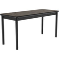 Steel Metal & Wood Library Table E49997