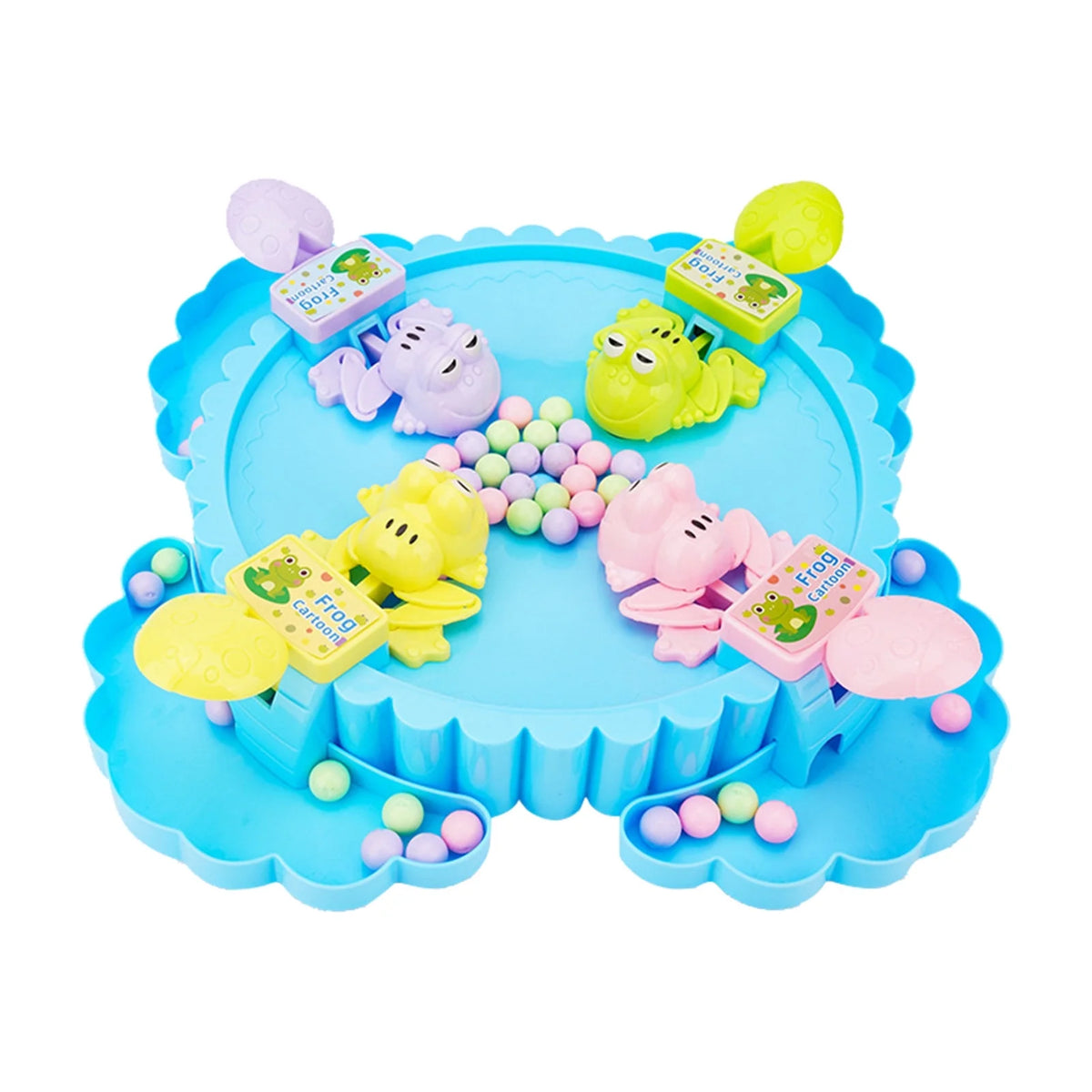 Hungry Frogs Eating Beans Kids Board Strategy Games Toy W182