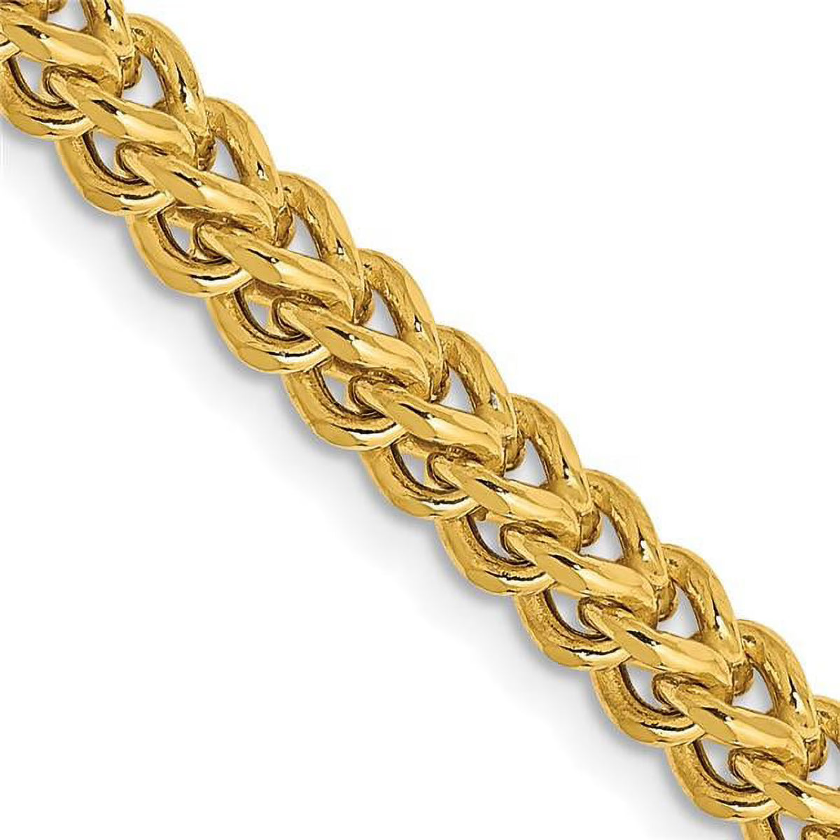 14K Yellow Gold 3.7 mm 20 in. Franco Chain K391
