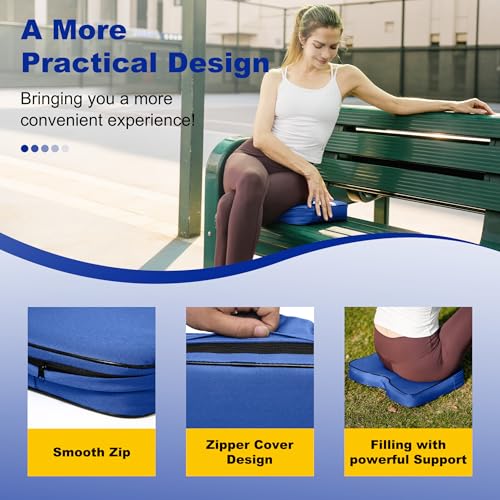 2 Pcs Portable Stadium Seat Cushions P7731