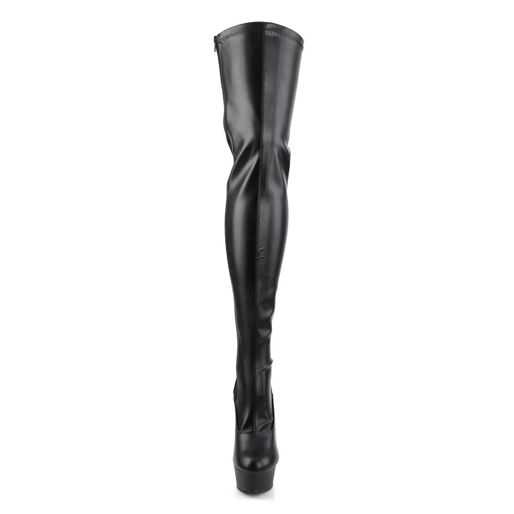 Black Faux Leather 5 Y724464