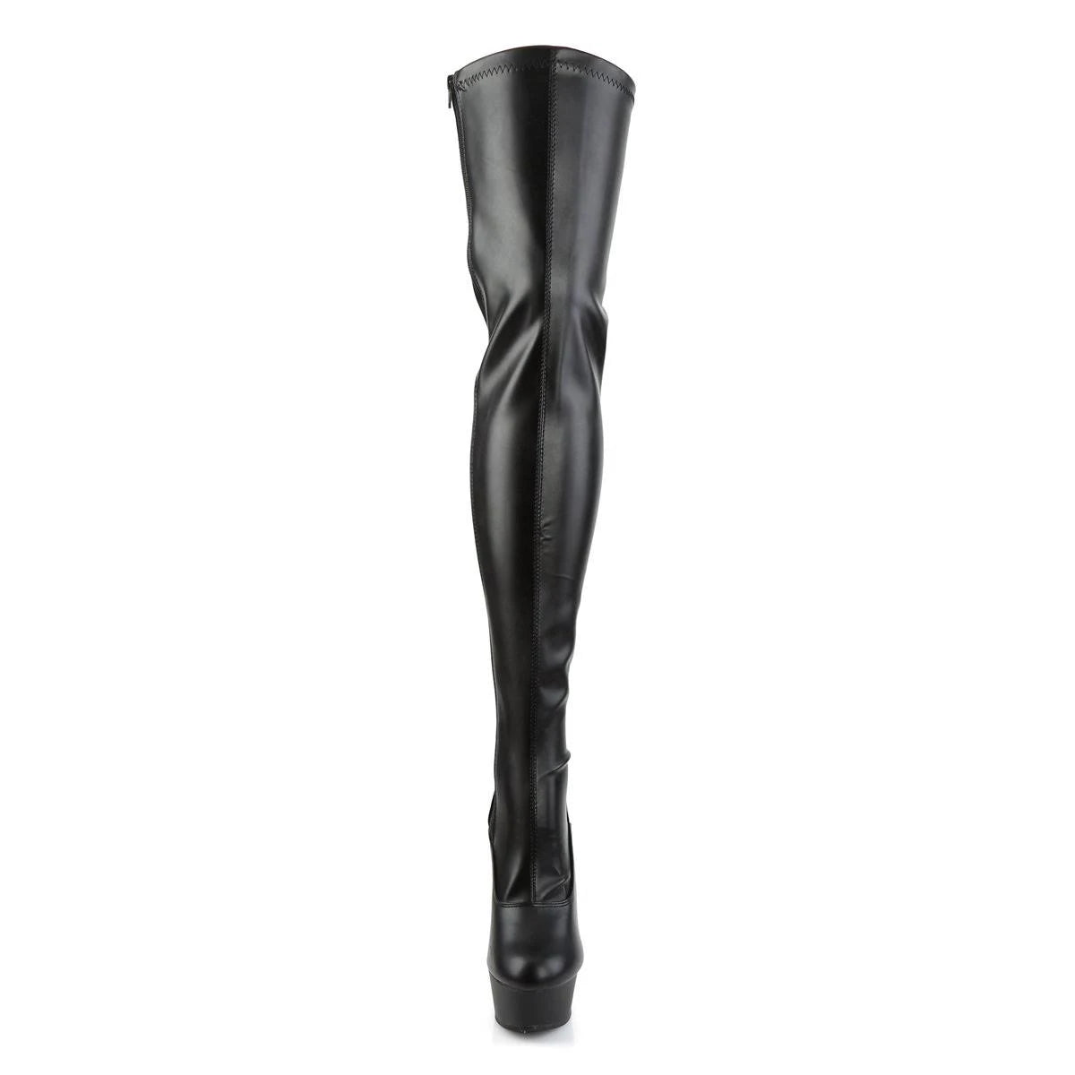 Black Faux Leather 5 Y724464