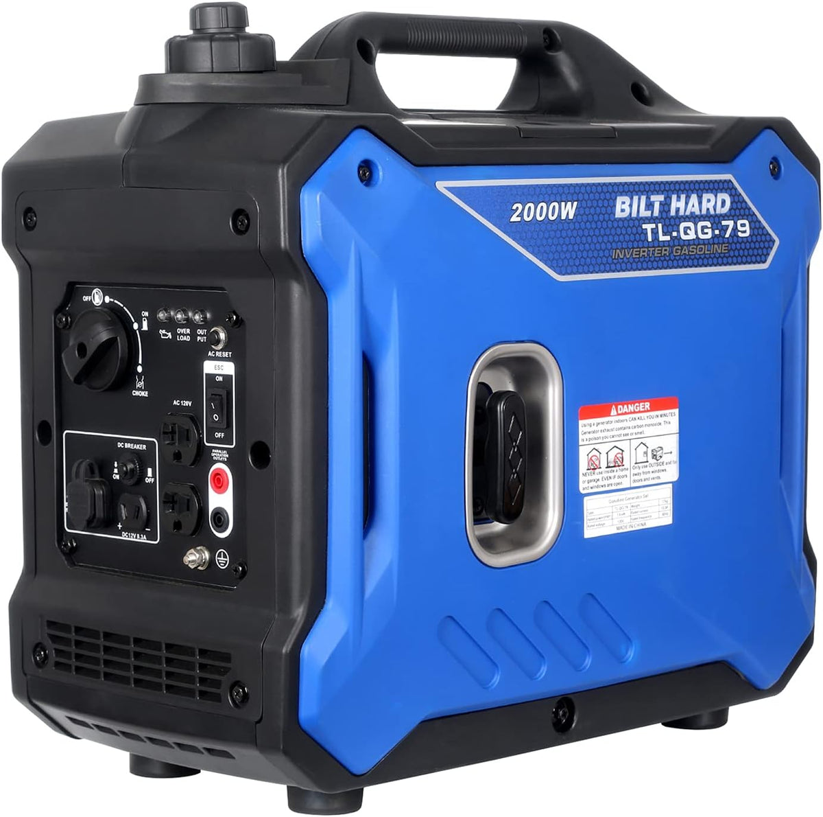 Portable Inverter Generator 2000 Watt Gas Powered M700548