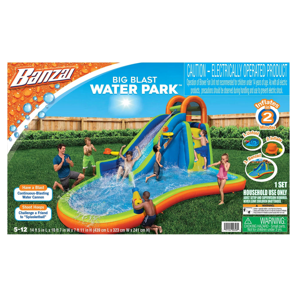 Inflatable Outdoor Backyard Water Slide Splash Toy G282