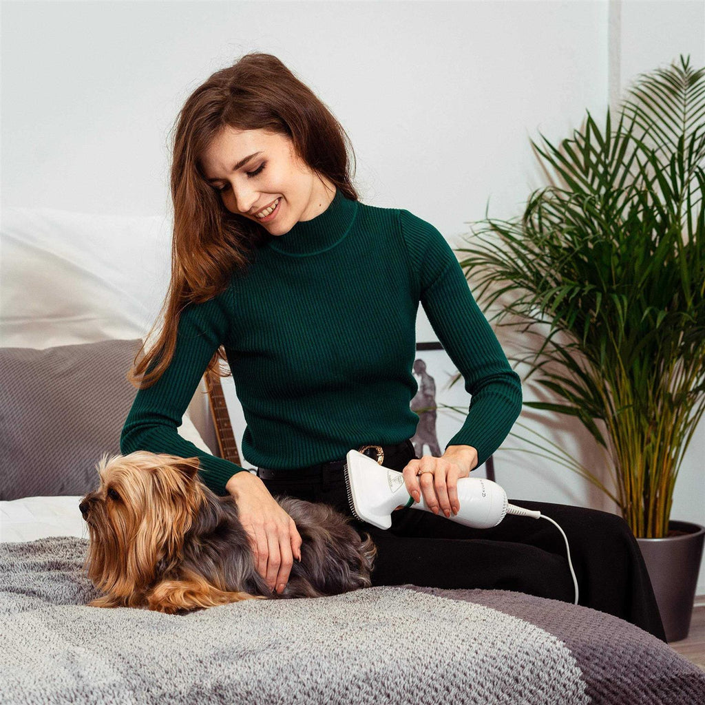 Pet Hair Dryer with Slicker Brush Q225801