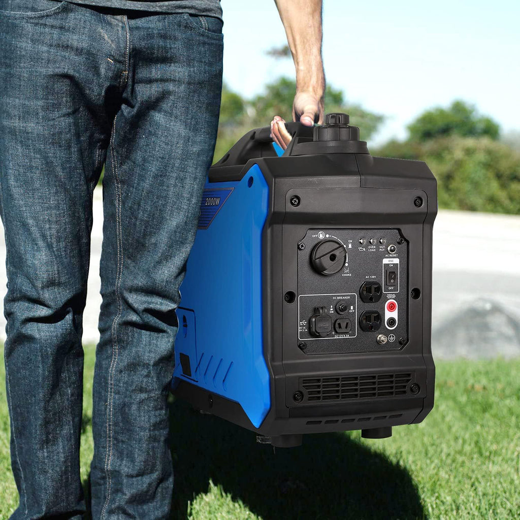 Portable Inverter Generator 2000 Watt Gas Powered M700548