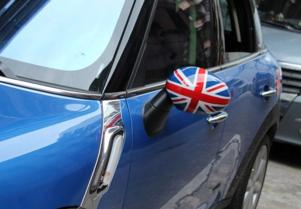 2 x Union Jack WING Mirror Covers for MINI Cooper R55 R56 R57 V97988