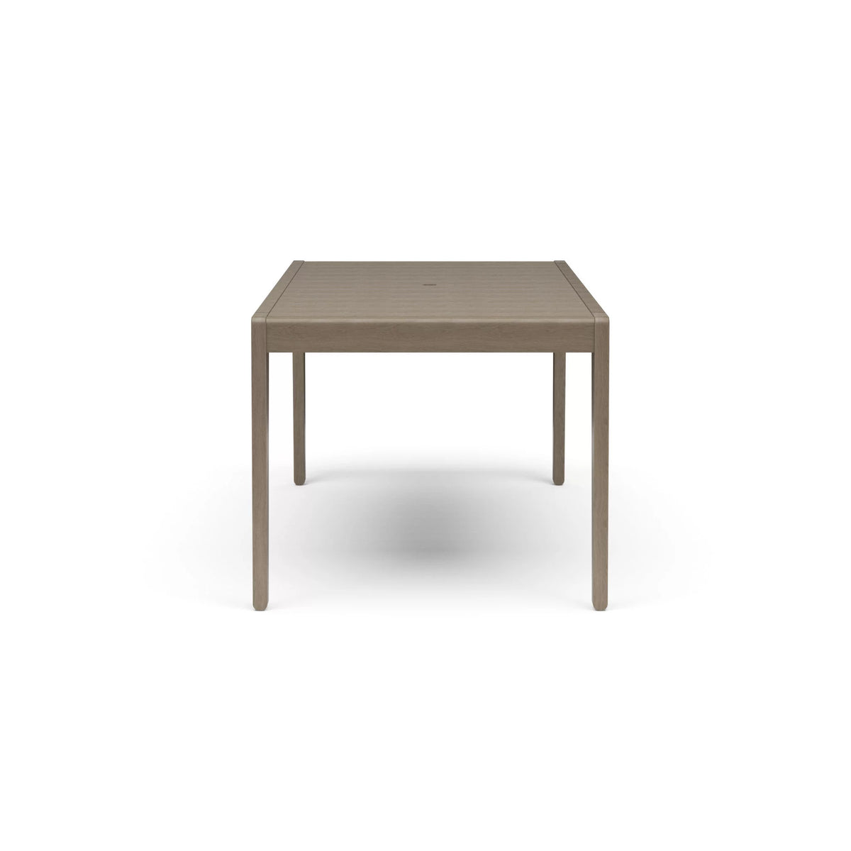 Gray Wood Outdoor Dining Table Y6206