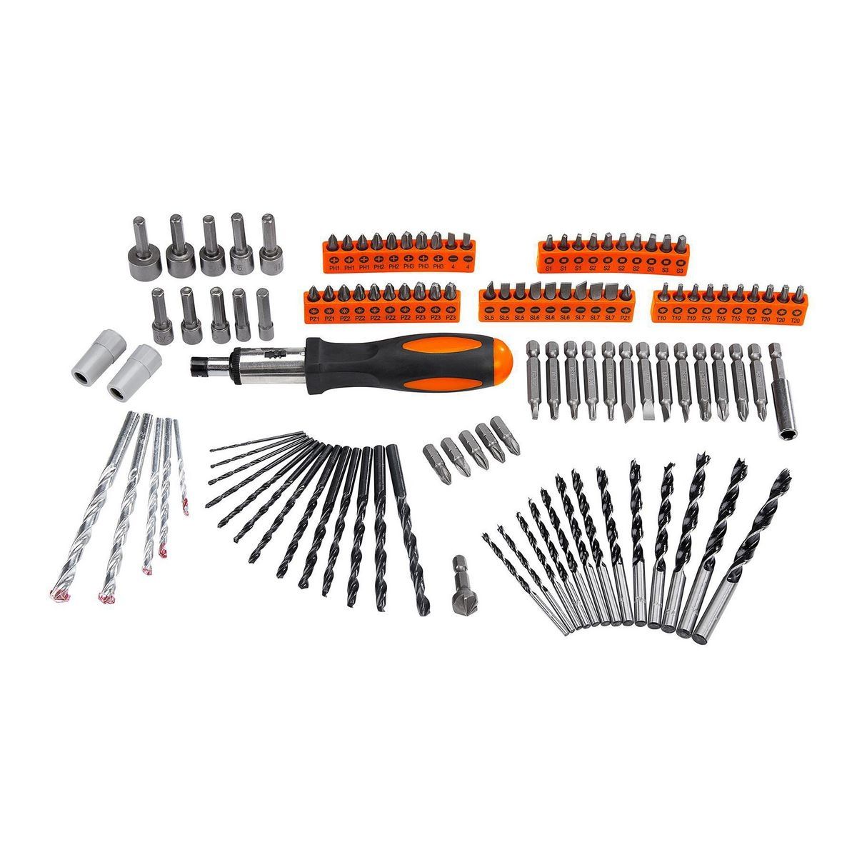 114 Piece Drill/Driver Bit Set I9545