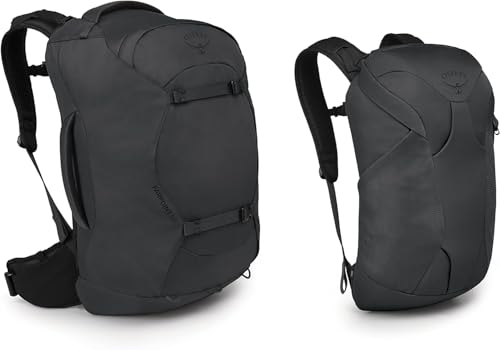 Black 55L Travel Backpack Q862267