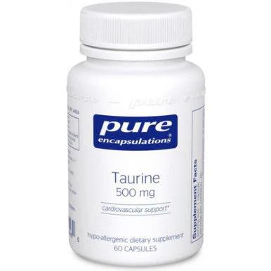 Taurine 500mg 60 Capsules I35570