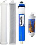 Reverse Osmosis Replacement Cartridge & Membrane 4 Set Pack of 2 E2165