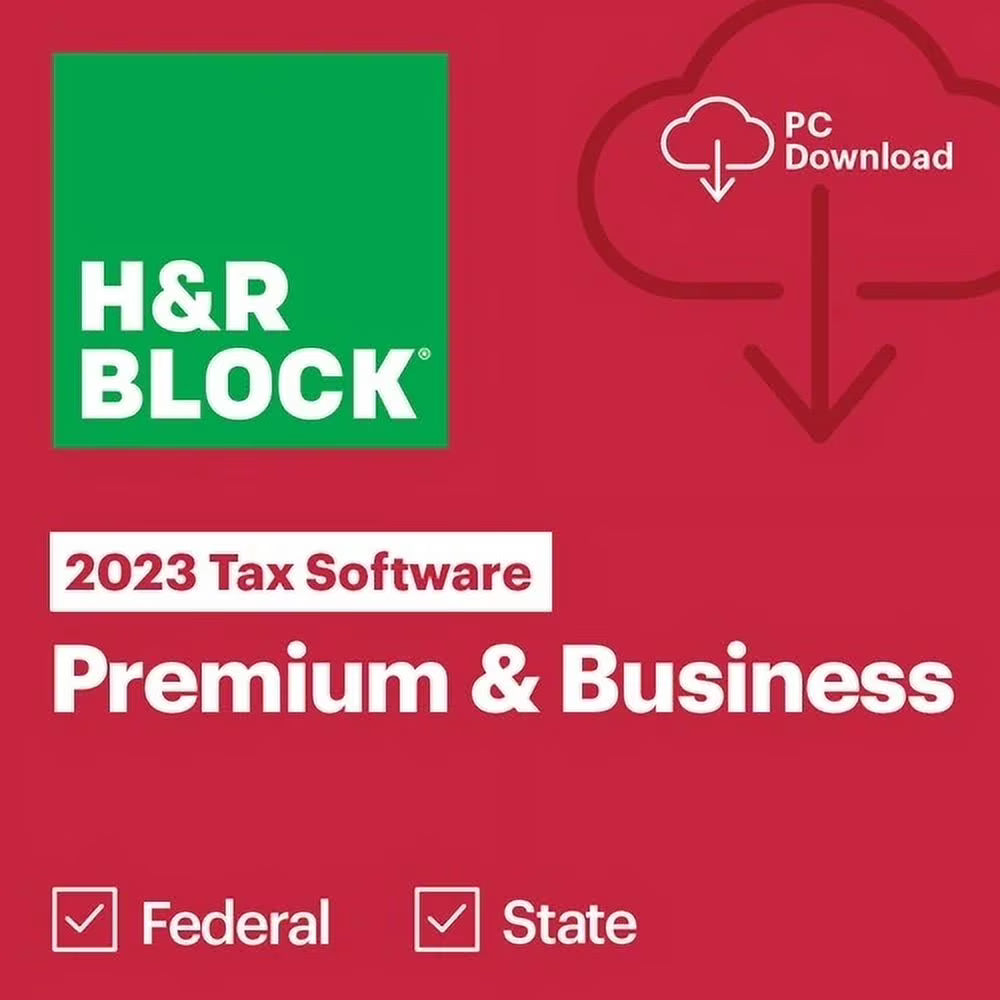 2023 Premium & Business Tax Software for 1 User O63641