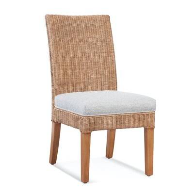 Green and Blue Stripe Side Chair T781427