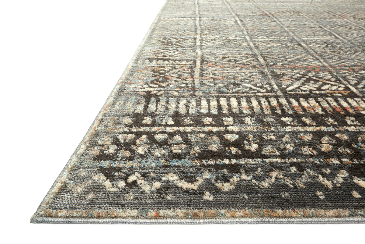 Charcoal Silver Rug 7'10 x 10' Q17425