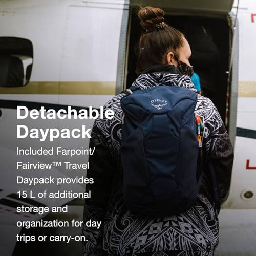 Black 55L Travel Backpack Q862267
