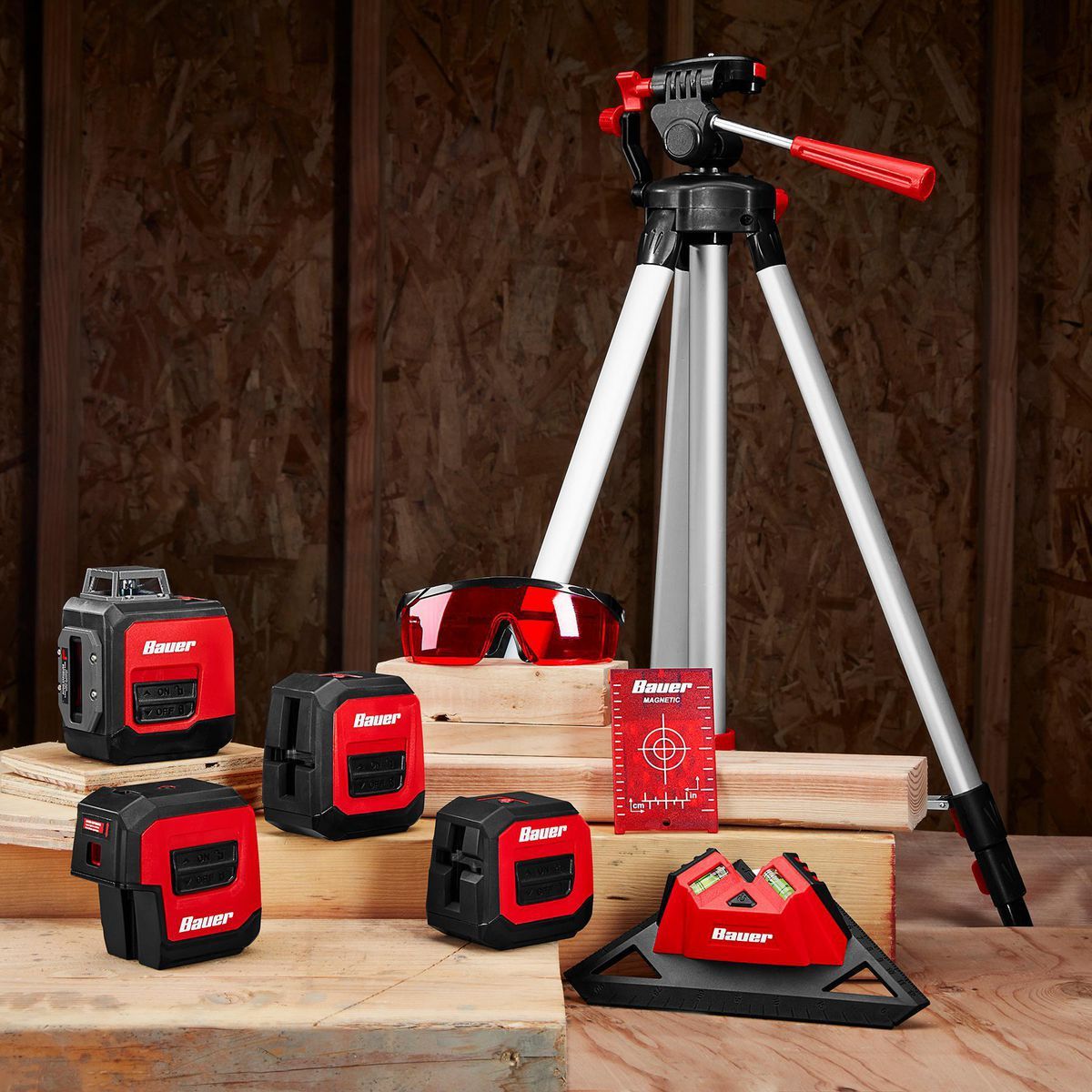 100 ft. Self-Leveling 3-Dot Laser Level Y69811