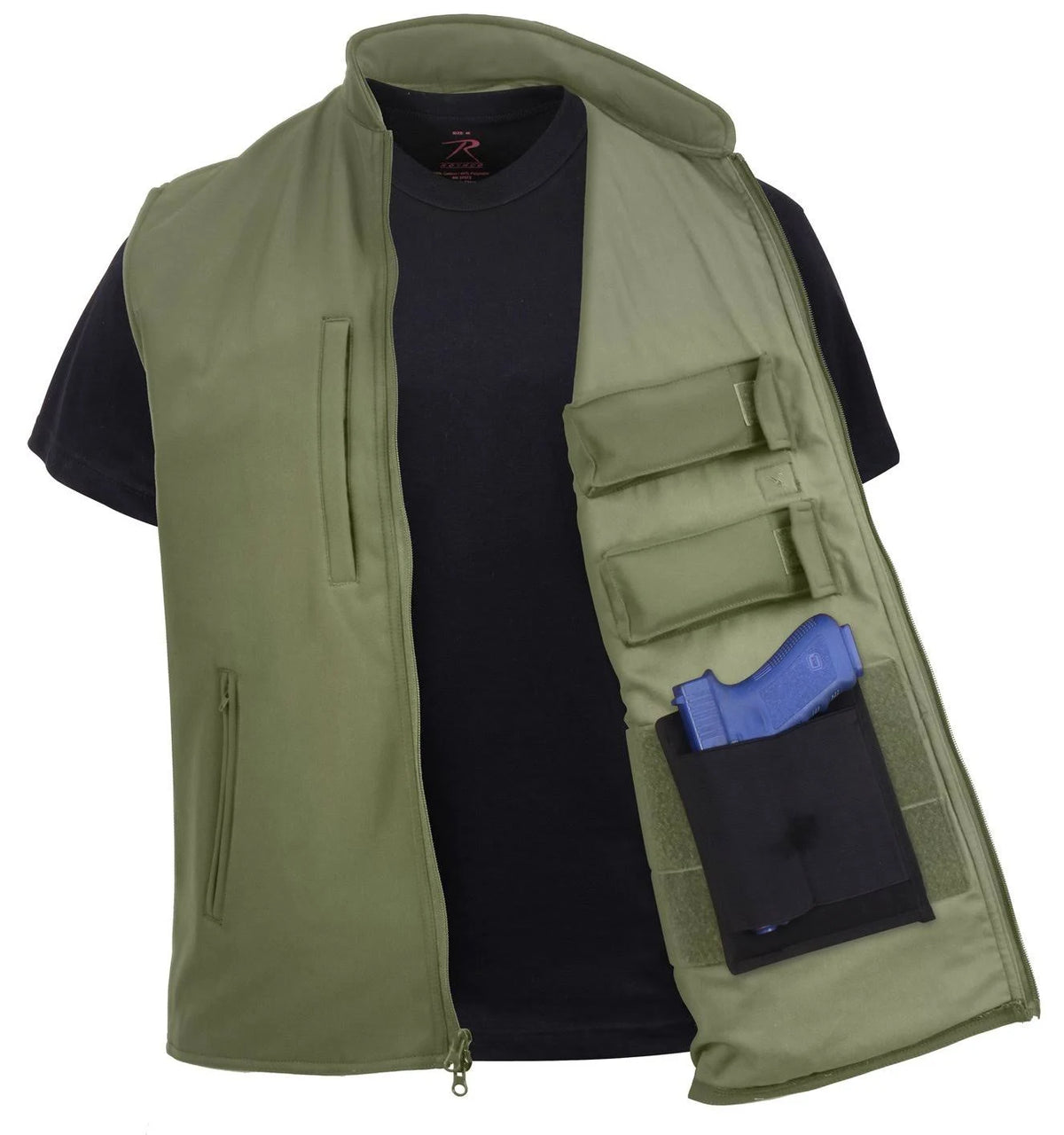 Black Soft Shell Vest G195834