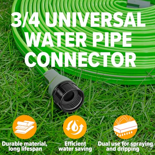 100 FT Heavy Duty Sprinkler Soaker Hose with Stakes F941