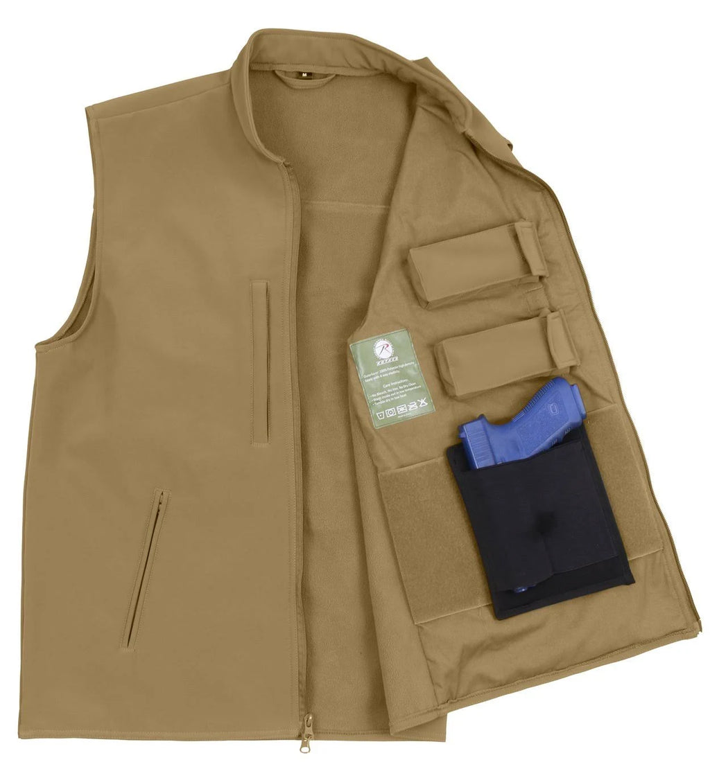 Black Soft Shell Vest G195834