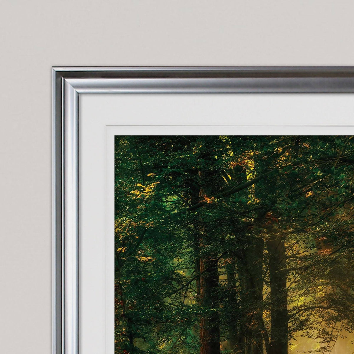 Oversized Framed Print Gold G2449