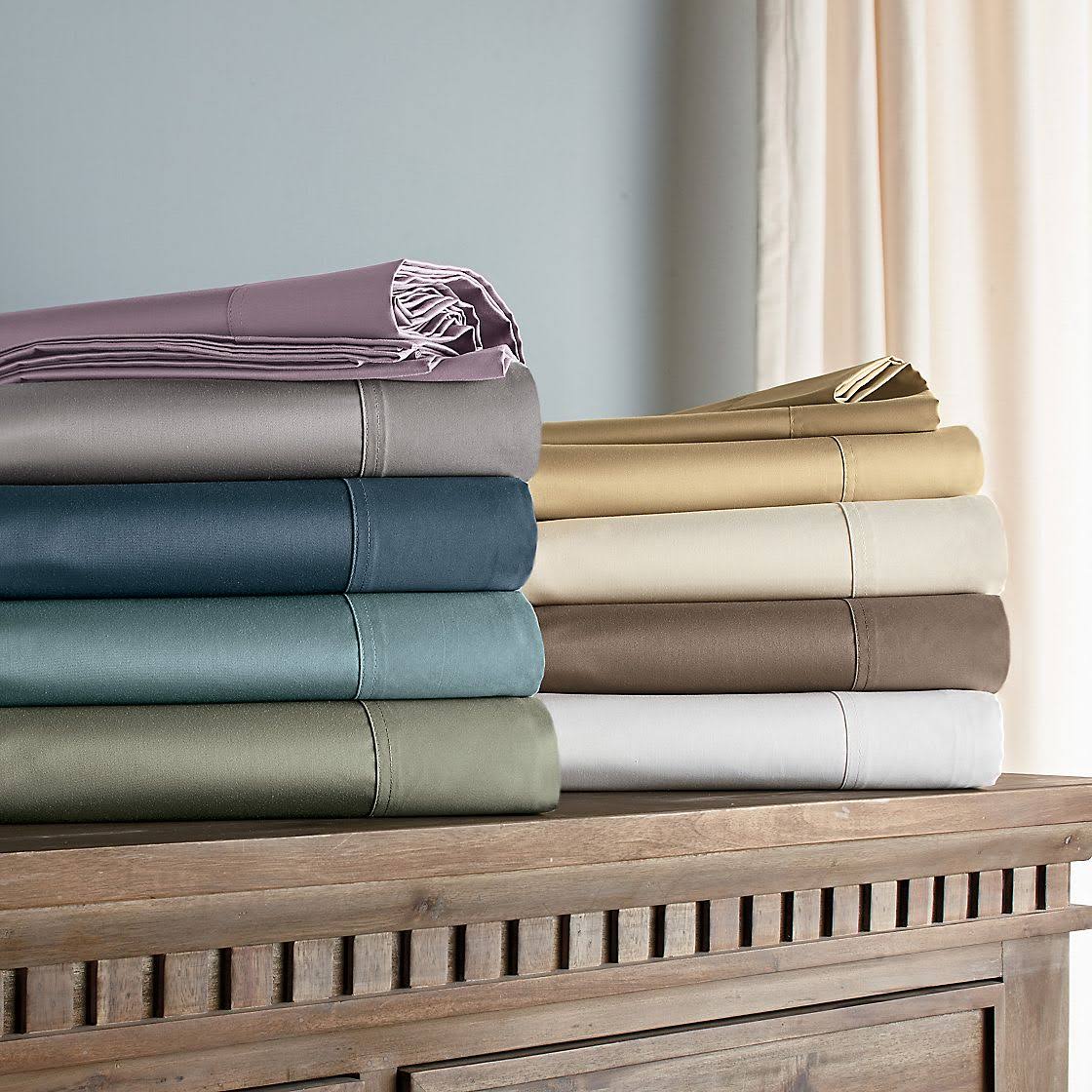 California King Deep Pocket Flat Sheet J2117