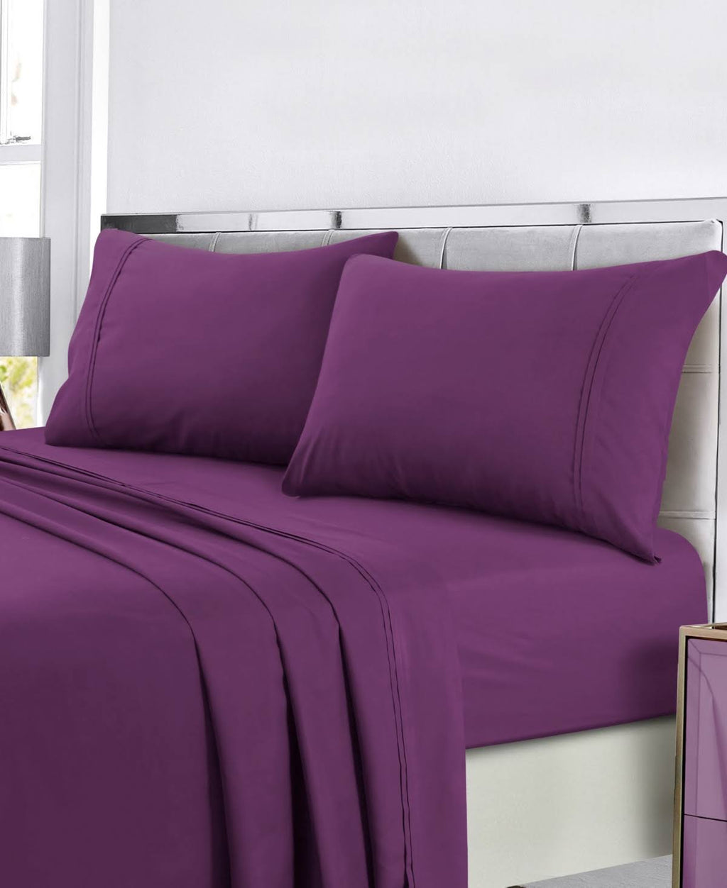 Dark Brown Super Soft Solid Sheet Set K8703