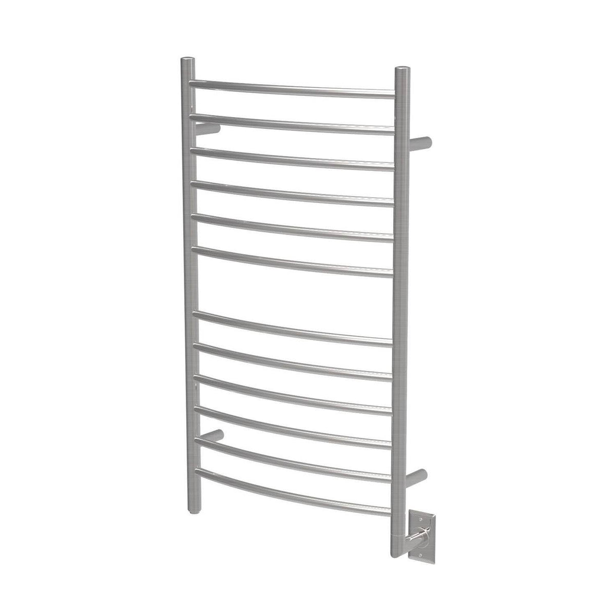 Hardwired Curved 10 Bar Electric Bathroom Towel Warmer (2 Pack) W9248