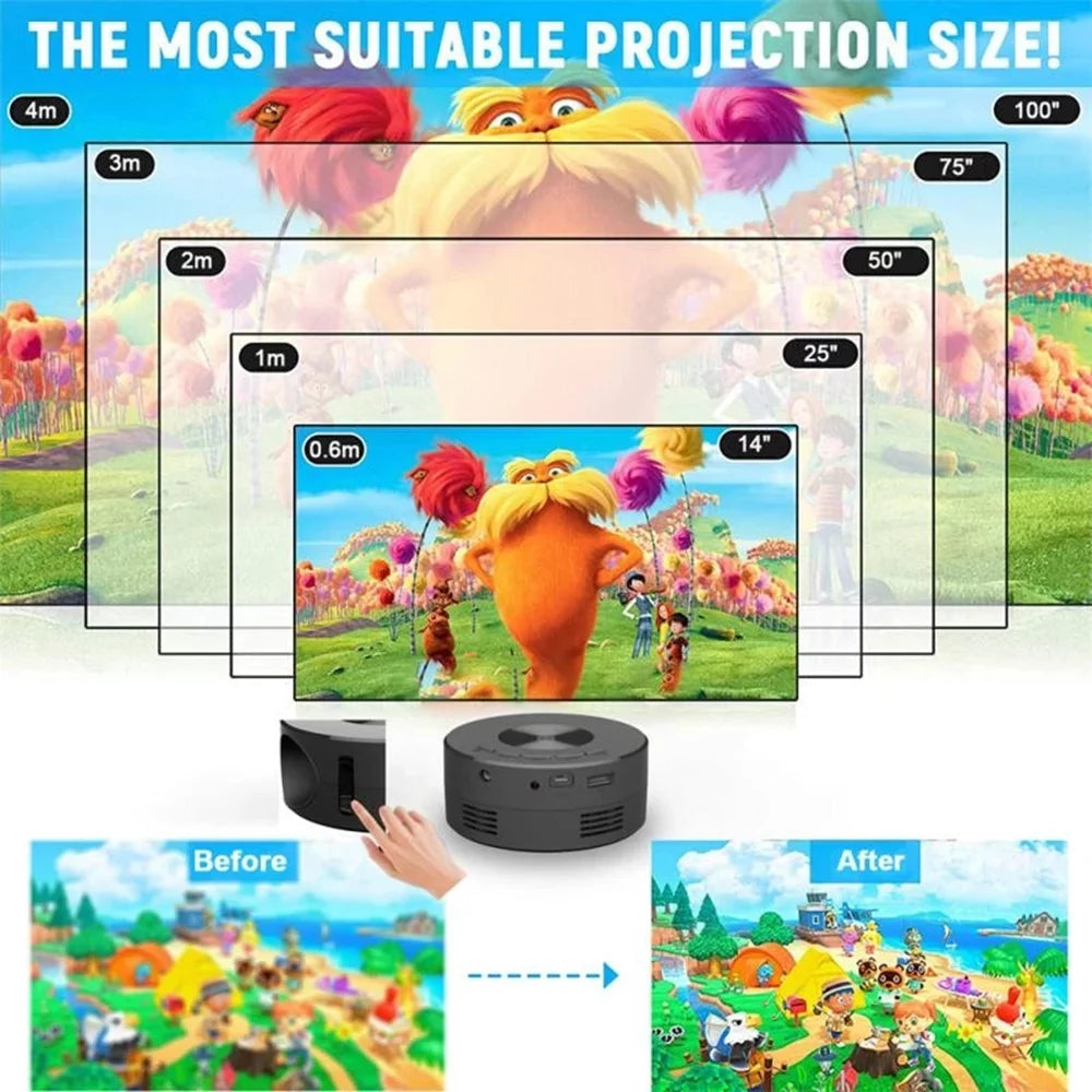 1080p Mini Projector A249279