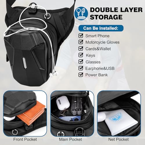 Thigh Bag with Removable Leg Straps I86037