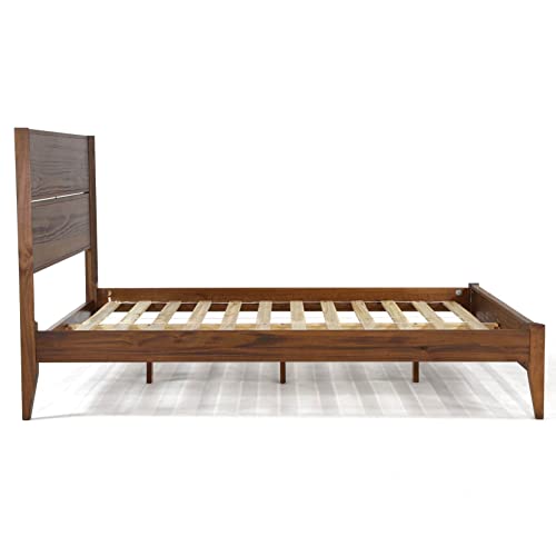 Queen Size Solid Wood Platform Bed K237890