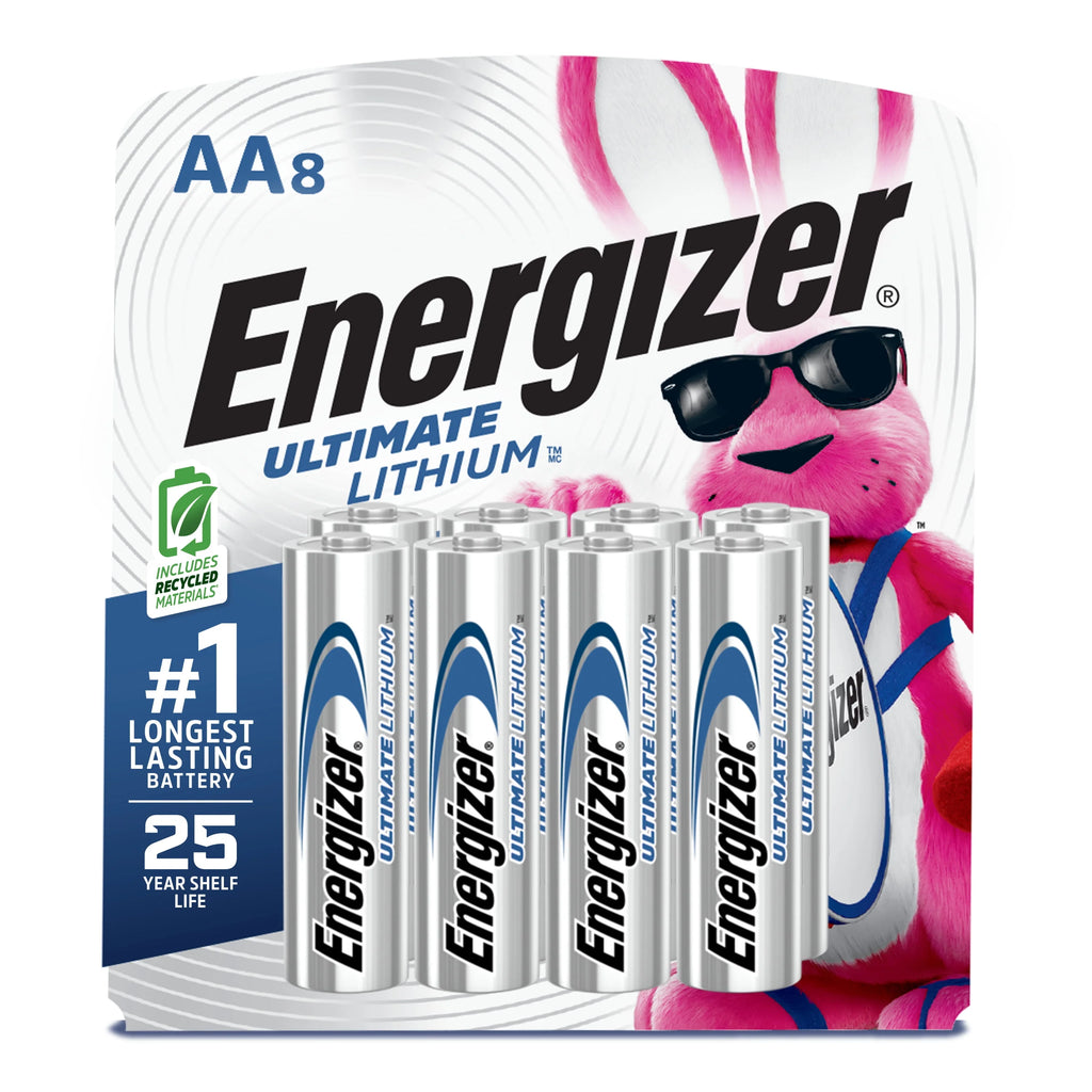 Lithium AA Batteries 8 Pack W622