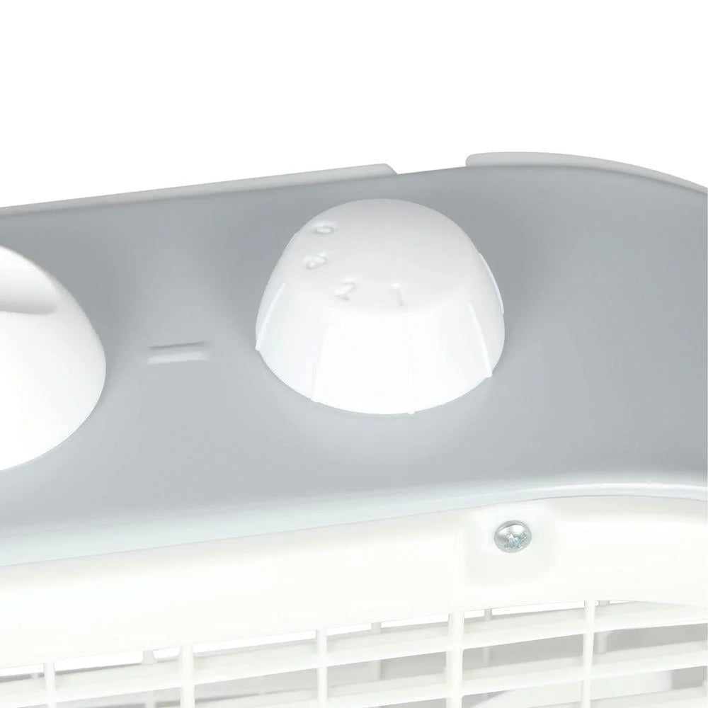 20 in. 3 Speed White Box Fan with Carry Handle K16303