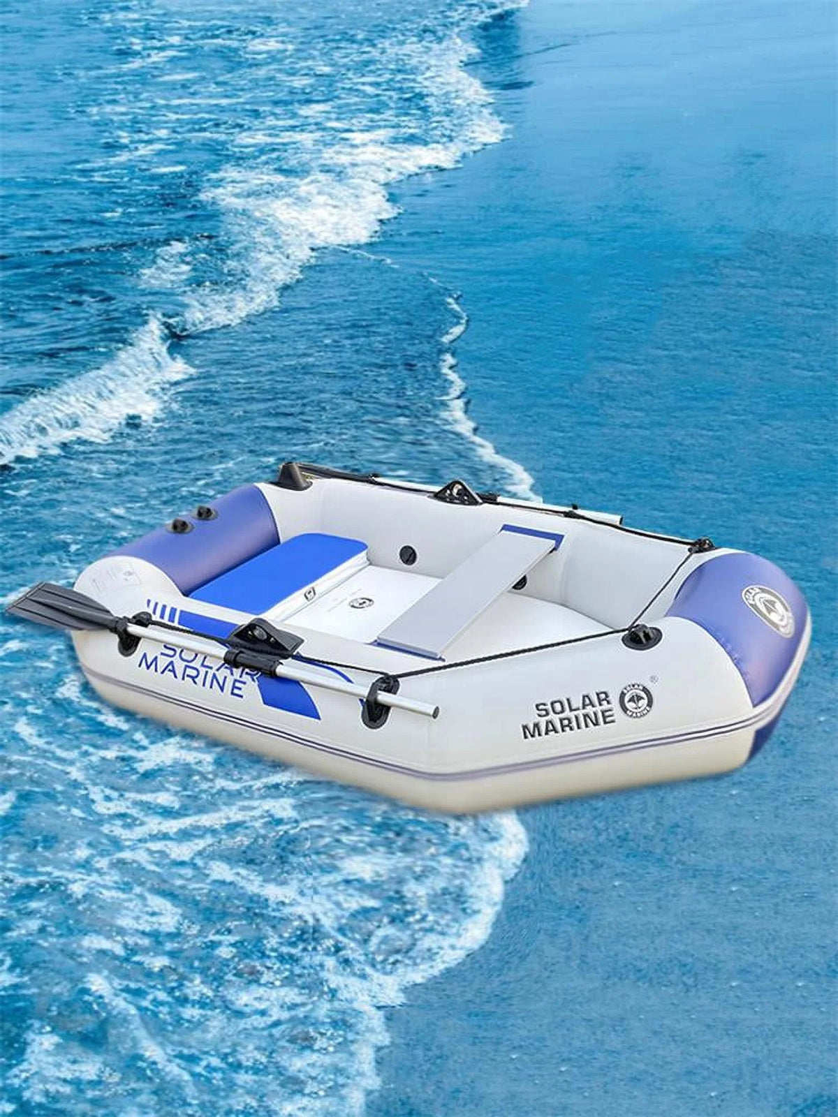 1 Person Inflatable Rowing Boat Kayak Canoe Raft Dinghy P3306
