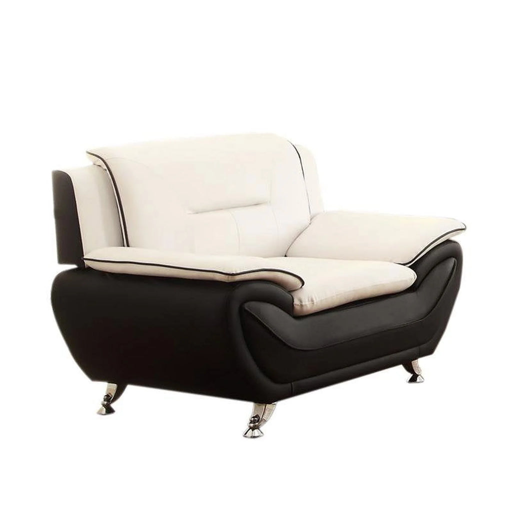 3 Piece Living Room Set with Loveseat and 2 Armchairs S5087