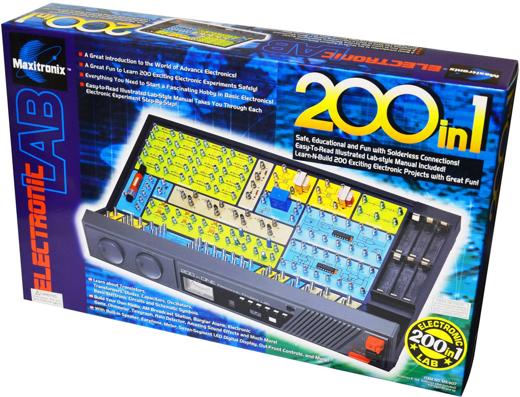 200-in-1 Electronic Project Lab L822728