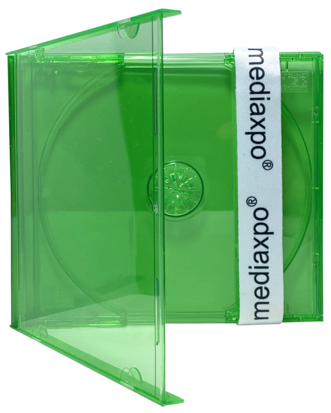1000 Standard Assorted Clear CD Jewel Case Q3203
