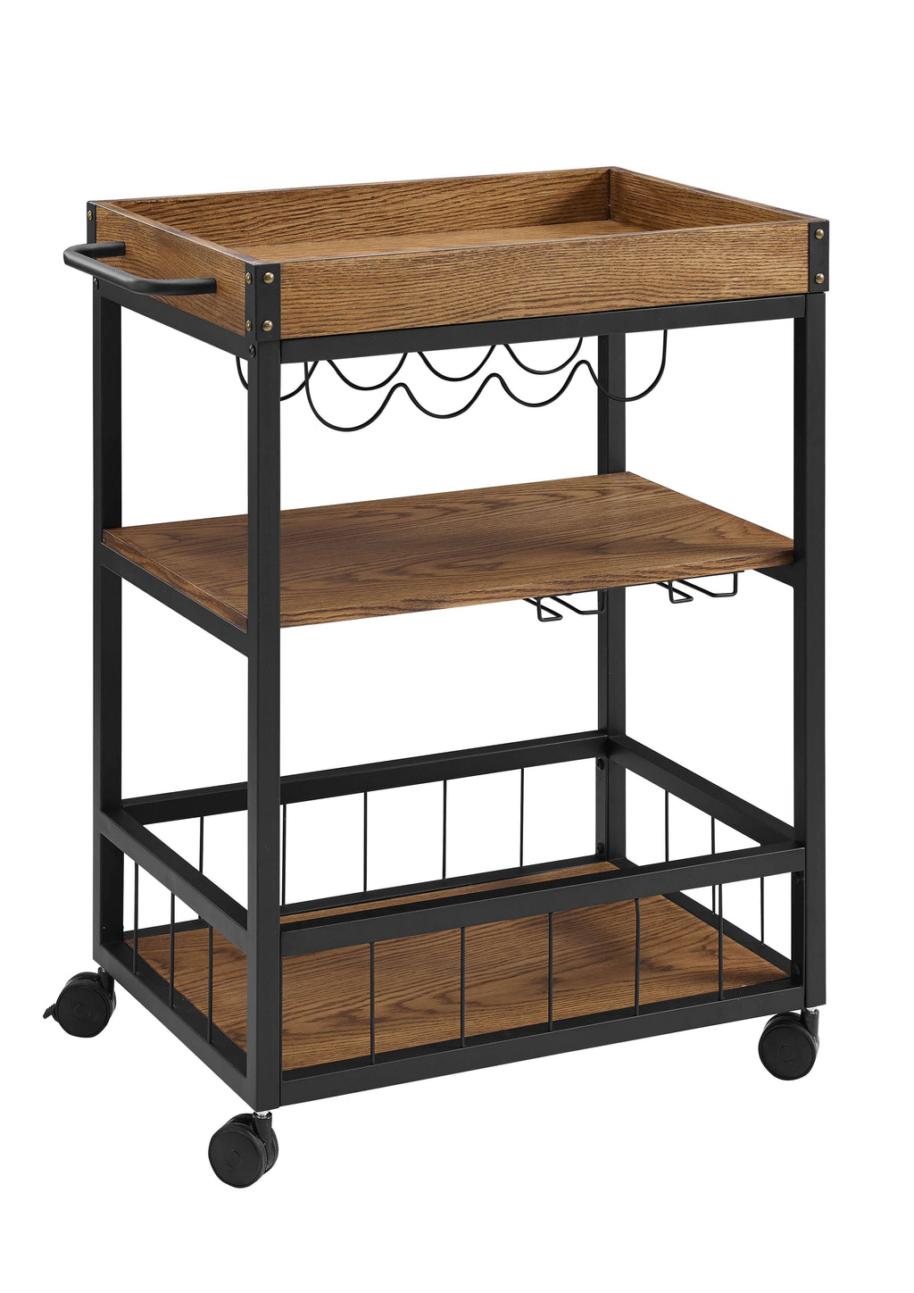 Black Kitchen Cart W27357