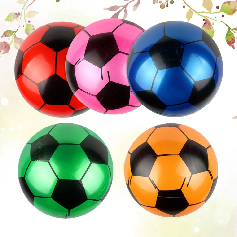 5PCS Inflatable Rubber Football Toys K77582