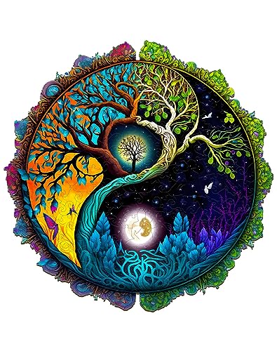 Tree of Life Wooden Jigsaw Puzzles, 200 pcs W890