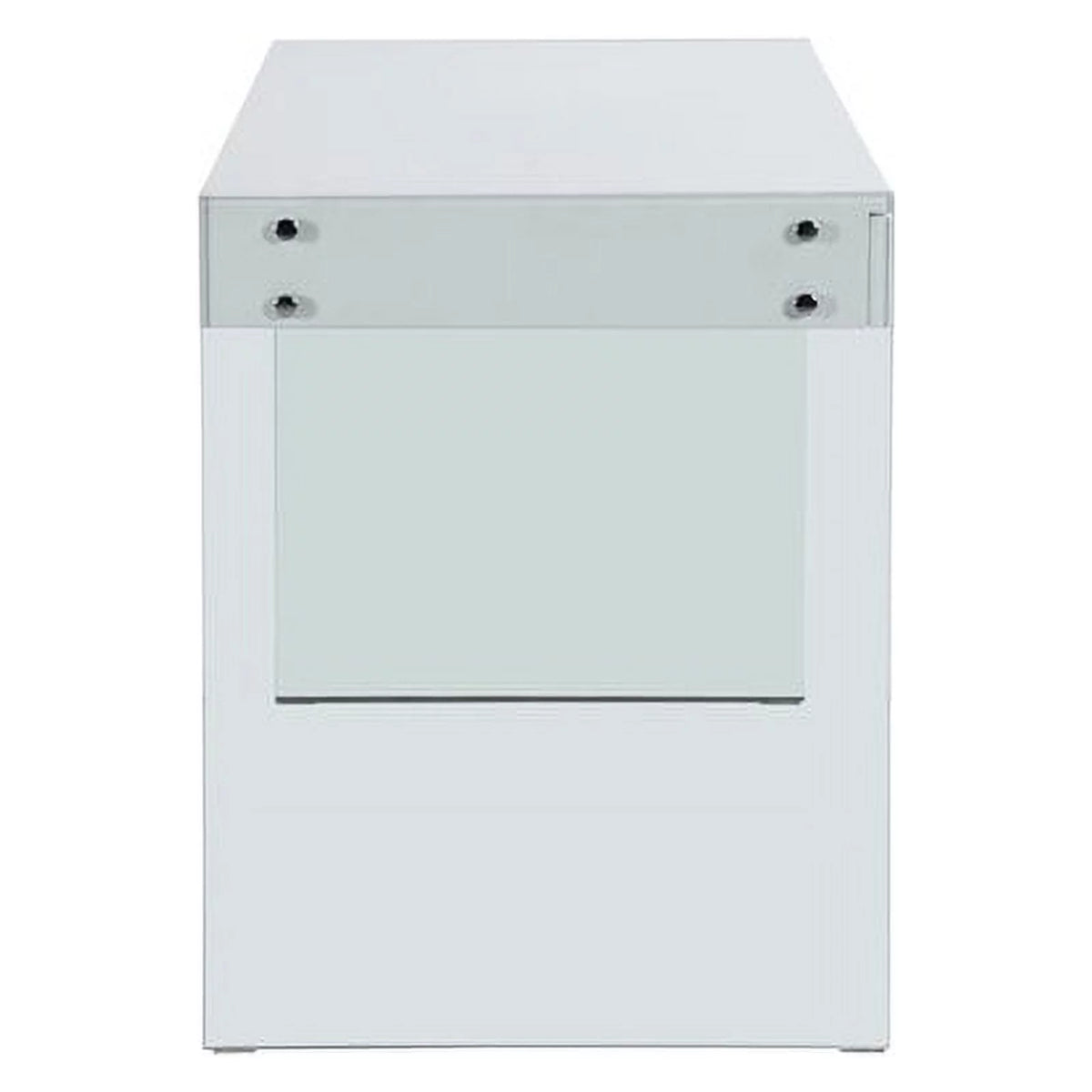 51.2" Wood and Glass Desk S656