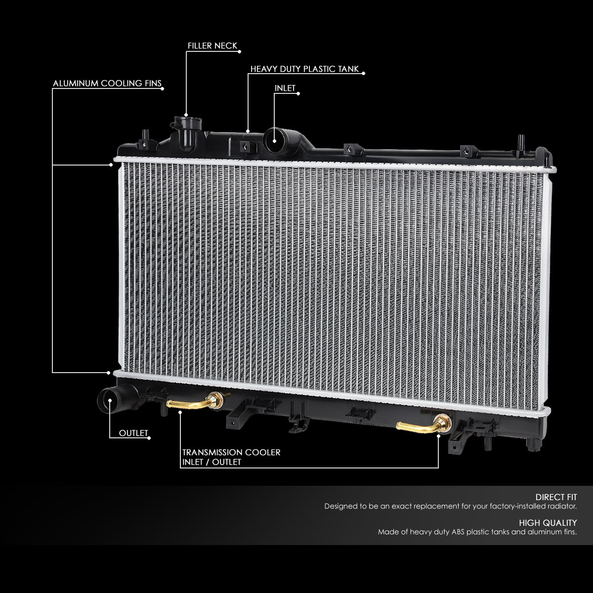 Aluminum Radiator L975931