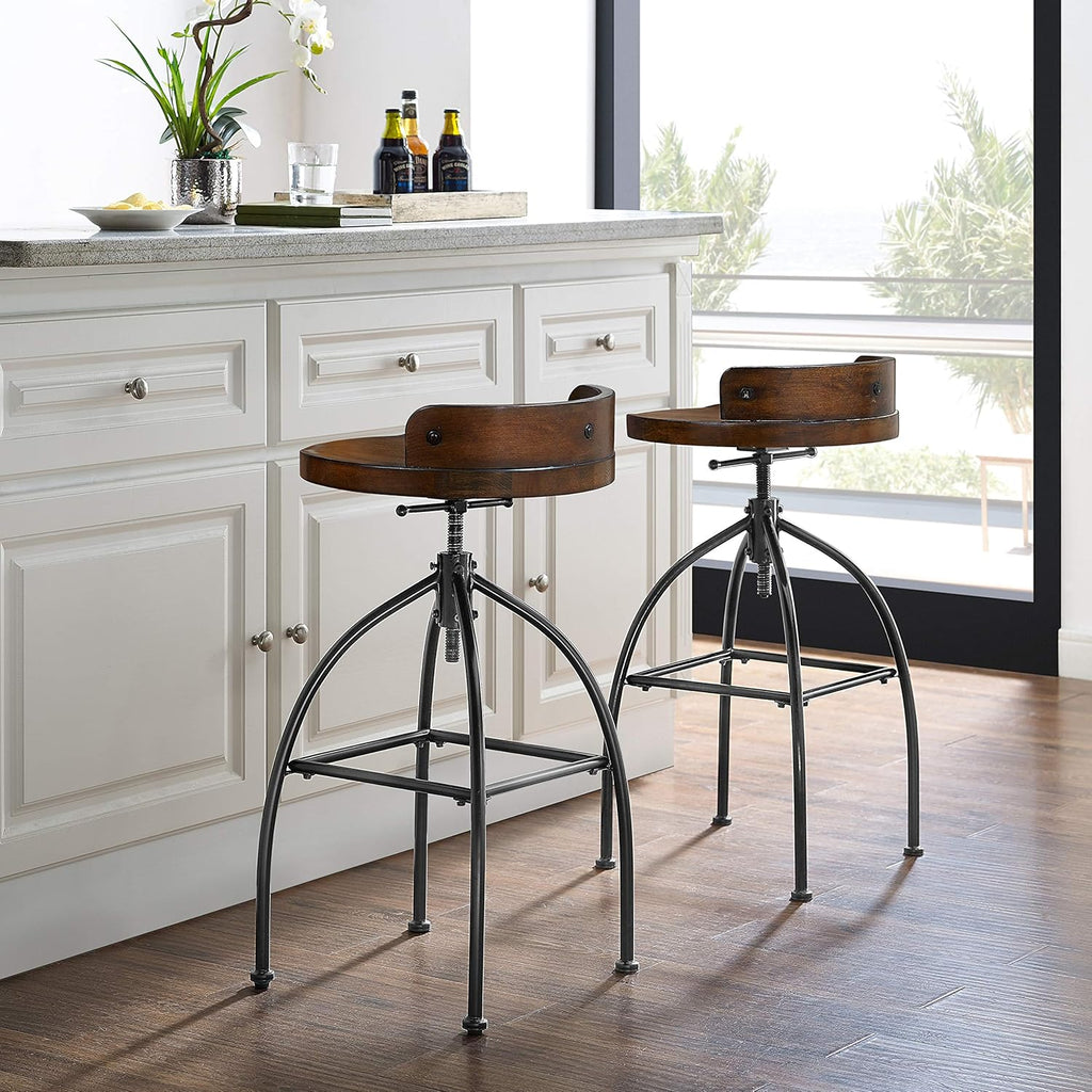 Natural Industrial Stool A44449
