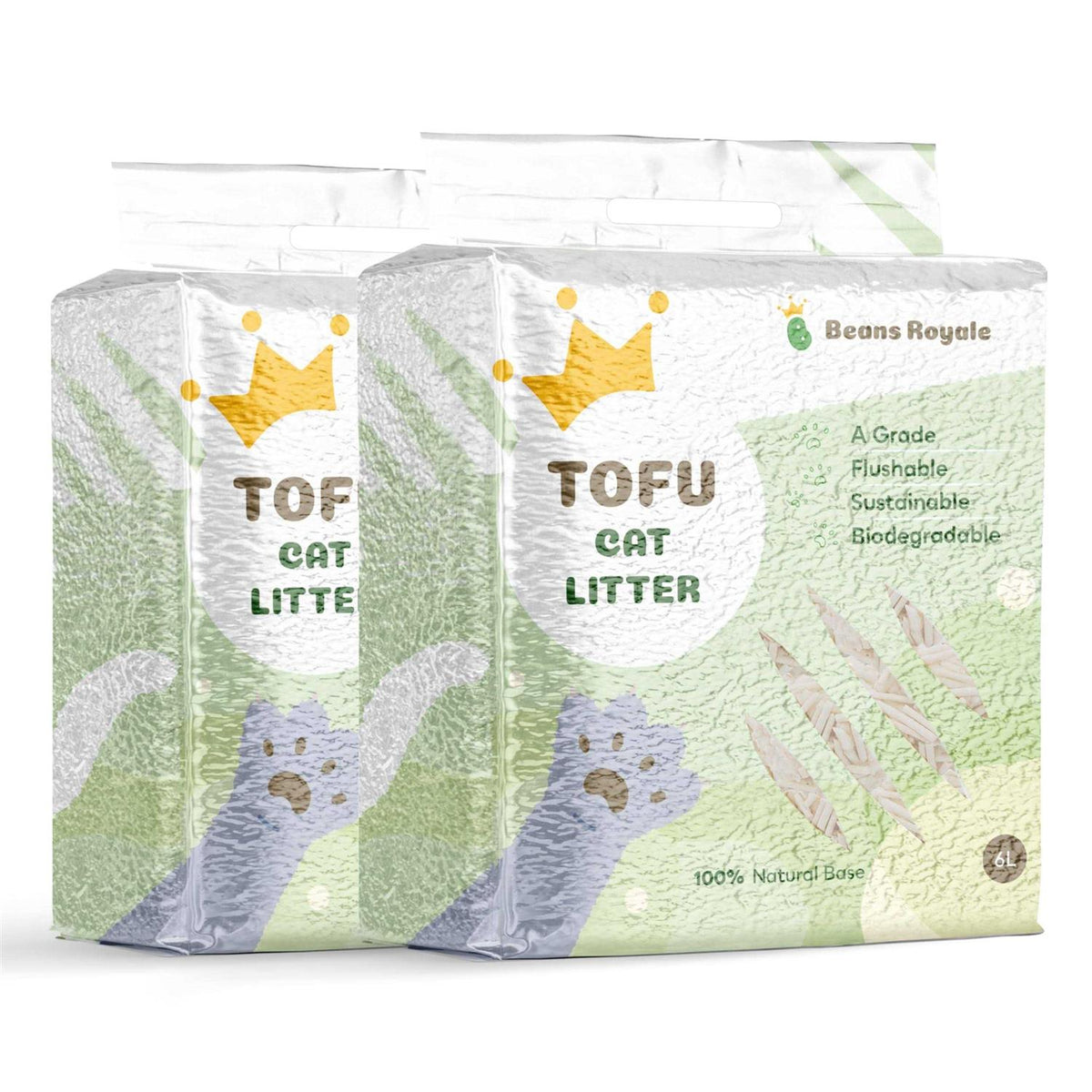 Tofu Cat Litter Clumping F658924